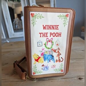 Loungefly Winnie the Pooh Christmas crossbody